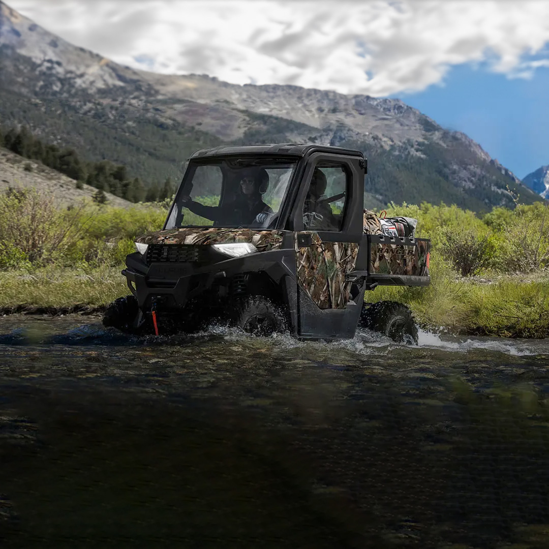 2023 Polaris Ranger 570 - Crossing a Creek